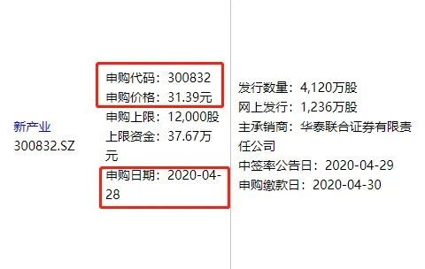 果然暴赚 中1签稳赚50000 新股上市 高 中奖 机会又来了